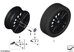 BMW LA WHEEL V-SPOKE 833 - 17