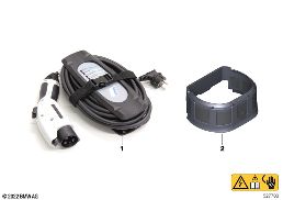 STANDARD CABLE / MODE 2 CHARGE CABLE diagram for BMW 5 Series G38 530Le