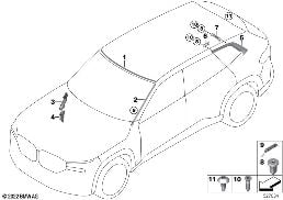 WINDOW MOUNTING PARTS