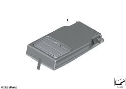 INDIVIDUAL ARMREST OF REAR SPORTS SEAT diagram for BMW 4 Series G26 Gran Coupé 430iX