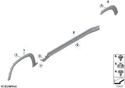 M COVER FOR ROCKER PANEL / WHEEL ARCH
