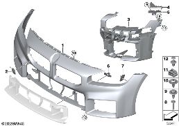 M TRIM, FRONT