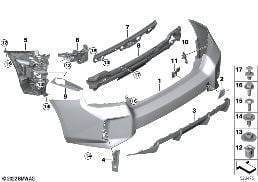 M TRIM, REAR