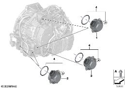 ELECTRIC MOTORS HDT400M diagram for BMW X2 U10 20dX