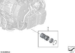 FLSV VALVE 7HDT400/400M diagram for BMW X2 U10 20dX