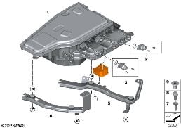 電機電子伺控系統 (EME) diagram for BMW X5 F15 40eX