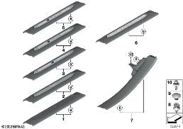 COVER, ENTRANCE diagram for BMW 1 Series F40 128ti