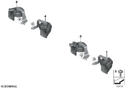 Fanfare diagram for BMW X6 G06 LCI M60iX