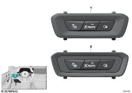 Bedieneinheit Licht diagram for BMW X6 G06 LCI M60iX