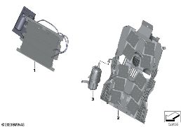 Stoel voor comfortfuncties diagram for BMW Rolls-Royce Spectre Coupé RR25 Spectre