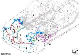 REP.CABLE F.MAIN WIRING HARNESS - FRONT