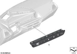 AUTOMATIC AIR CONDITIONING CONTROL diagram for BMW X7 G07 LCI M60iX