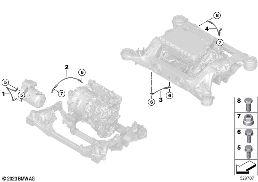 Massadraad en potentiaalcompensatie HVS diagram for BMW Rolls-Royce Spectre Coupé RR25 Spectre