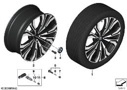 BMW LA WHEEL V-SPOKE 914I - 23