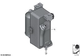 คอนเดนเซอร์, ระบบปรับอากาศ diagram for BMW X2 U10 iX2 eDrive20