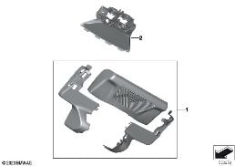 Caches rétroviseur intérieur diagram for BMW 2 Series F74 Gran Coupé 216