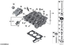 Testata diagram for BMW X1L U12 X1 20Li