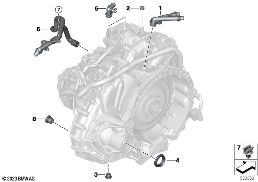 TRANSMISSION SINGLE PARTS 7HDT400/400M