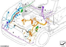 REP.CABLE F.MAIN WIRING HARNESS - FRONT