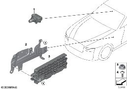 CAMERA BMW PERSONAL COPILOT MID / HIGH diagram for BMW Rolls-Royce Spectre Coupé RR25 Spectre