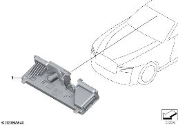 CAMERA BMW PERSONAL COPILOT LOW diagram for BMW Rolls-Royce Spectre Coupé RR25 Spectre