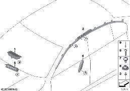 AIRBAG diagram for BMW 5 Series G31 Touring 520d