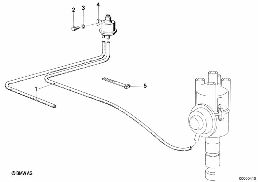 VACUM CONTROL diagram for BMW 3 Series E21 320