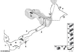 FUEL PIPE AND MOUNTING PARTS