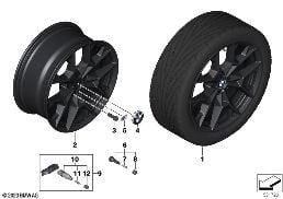 BMW obr.st.l.Y-Spoke 942M - 19