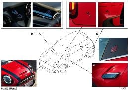 Verze Chinese New Year 2023 diagram for BMW MINI F56 LCI Cooper