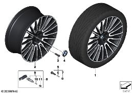 BMW LI.ALL.WHL., MULTI SPOKE 1055I-21