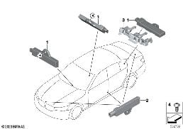 SINGLE PARTS, ANTENNA, COMFORT ACCESS