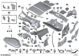 SOUND INSULATION diagram for BMW 2 Series F22 228i