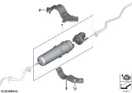FUEL STRAINER WITH HEATING