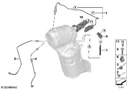 DIESEL PART.FILTER SENS./MOUNTING PARTS