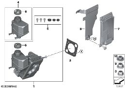 POWER BRAKE diagram for BMW Rolls-Royce Spectre Coupé RR25 Spectre