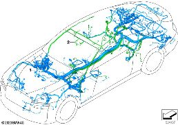 Hoofddraadbundel duplicaat diagram for BMW Rolls-Royce Spectre Coupé RR25 Spectre