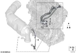 Basamento-Imp. aerazione diagram for BMW X1L U12 X1 20Li