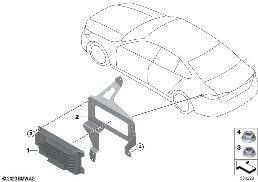 BOOSTER/HOLDER diagram for BMW 5 Series G60 Sedan i5 eDrive40
