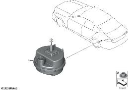 ALARM SYSTEMS diagram for BMW 5 Series G60 Sedan i5 eDrive40