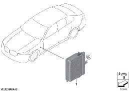 RMFD.HEAD UNIT HIGH 5 diagram for BMW 5 Series G60 Sedan i5 eDrive40