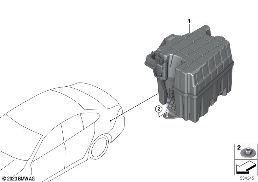 SEPARATE COMPONENTS SUBWOOFER diagram for BMW 5 Series G60 Sedan i5 eDrive40