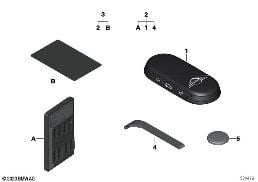 RADIO REMOTE CONTROL / SET SPARE KEY