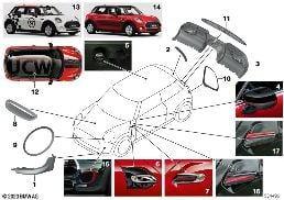 JCW AERODYNAMICS ACCY.PARTS  - F5X NEW