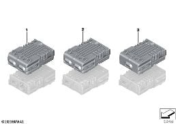 USB jednotlivé díly diagram for BMW 5 Series G61 Touring 520dX