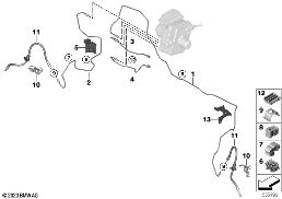 Remleidings voor diagram for BMW X1 U11 18i
