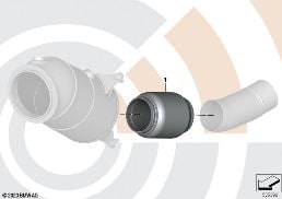 DECOUPLING ELEMENT, VALUE PARTS diagram for BMW 4 Series F32 420iX