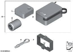 MOBILITY SYSTEM diagram for BMW 3 Series G20 Sedan LCI M340iX