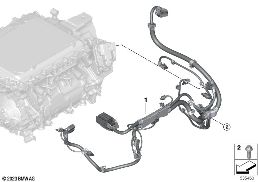 Cablagens diagram for BMW X2 U10 iX2 eDrive20