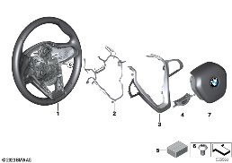 AIRBAG SPORTS STEERING WHEEL